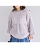 【グリーンパークス/Green Parks】の・Petit Fleur シャギーキリカエニット Light Gray|ID: prp329100004768386 ipo3291000000034536504