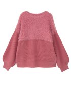 【グリーンパークス/Green Parks】の・Petit Fleur シャギーキリカエニット Pink|ID: prp329100004768386 ipo3291000000034536507