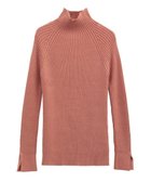 【グリーンパークス/Green Parks】の・Petit Fleur ボトルネックリブニット Pink|ID: prp329100004768388 ipo3291000000034536524