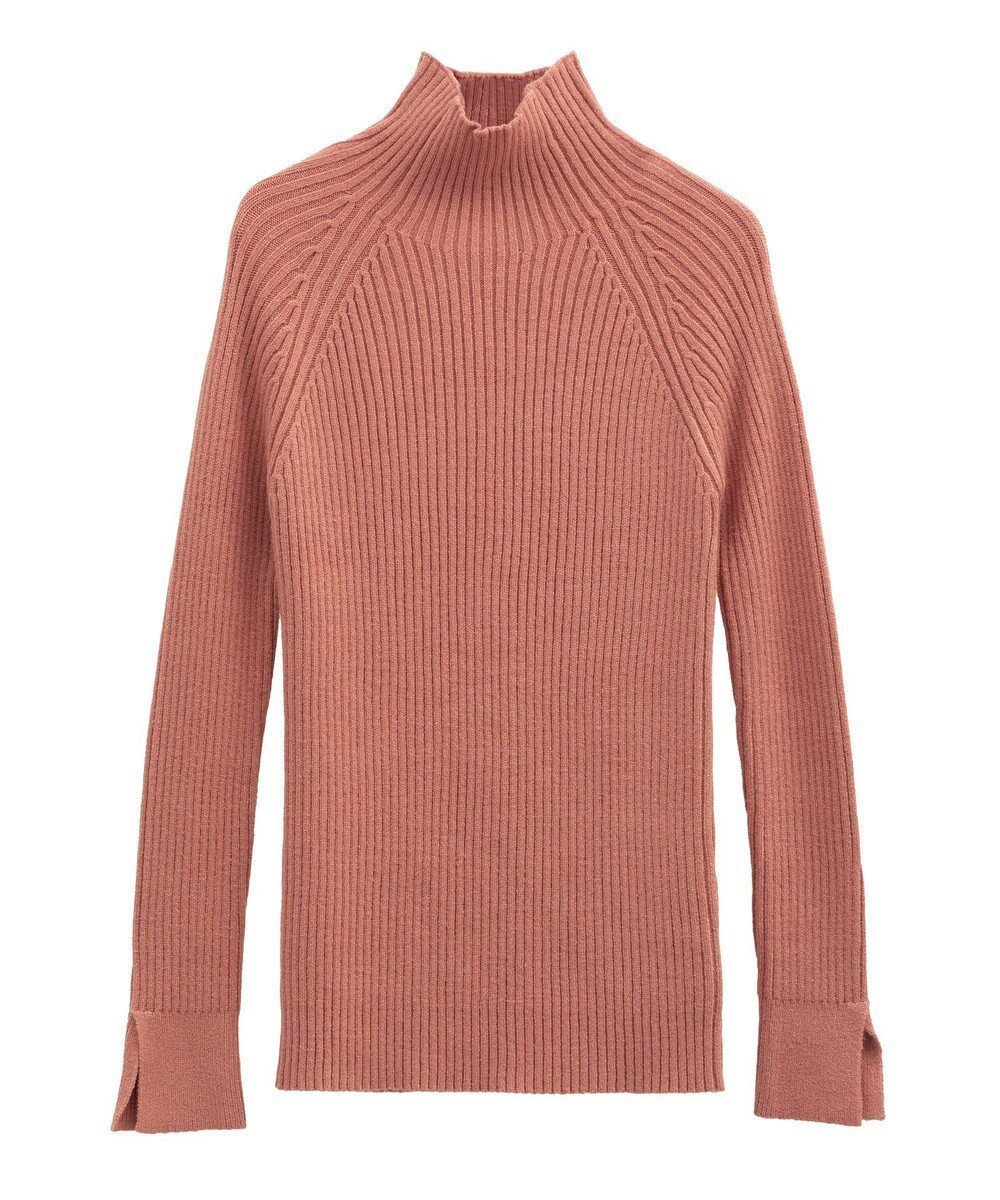 【グリーンパークス/Green Parks】の・Petit Fleur ボトルネックリブニット インテリア・キッズ・メンズ・レディースファッション・服の通販 founy(ファニー) ファッション Fashion レディースファッション Fashion for Women トップス・カットソー Cut & Sew Tops ニット Knit Tops & Sweaters シンプル Simple, Minimal セーター Sweater, Knitwear ボトルネック Bottle Neck, Mock Neck ポケット Pocket, Pocket Detail A/W・秋冬 Autumn/Winter Pink|ID: prp329100004768388 ipo3291000000034536524