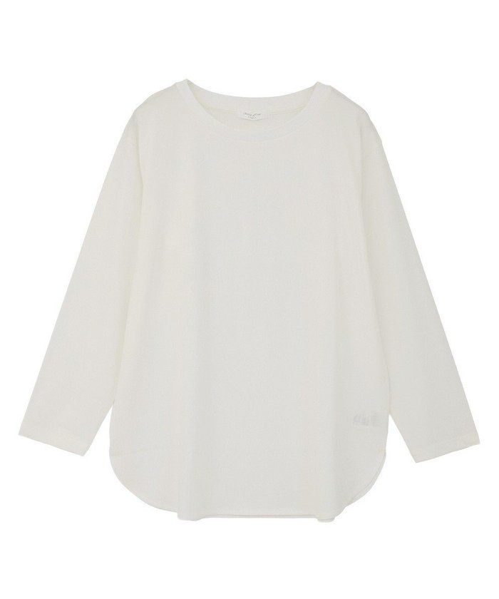 【グリーンパークス/Green Parks】の裾ラウンドホワイトインナー インテリア・キッズ・メンズ・レディースファッション・服の通販 founy(ファニー) https://founy.com/ ファッション Fashion レディースファッション Fashion for Women トップス・カットソー Cut & Sew Tops シャツ・ブラウス・オフィスカジュアル Elegant Blouses & Button-Ups ロングTシャツ・Tシャツ Longline T-Shirts & Tees カットソー・ベーシックTシャツ Cut-and-Sewn Tops / Stretch Tees & Basics おすすめ Recommended / Our Picks インナー Innerwear カットソー Cut and Sewn Top ベーシック Basic, Essential ポケット Pocket, Pocket Detail ラウンド Round, Round Neck ロング Long, Long-Length A/W・秋冬 Autumn/Winter |ID: prp329100004768389 ipo3291000000034536530