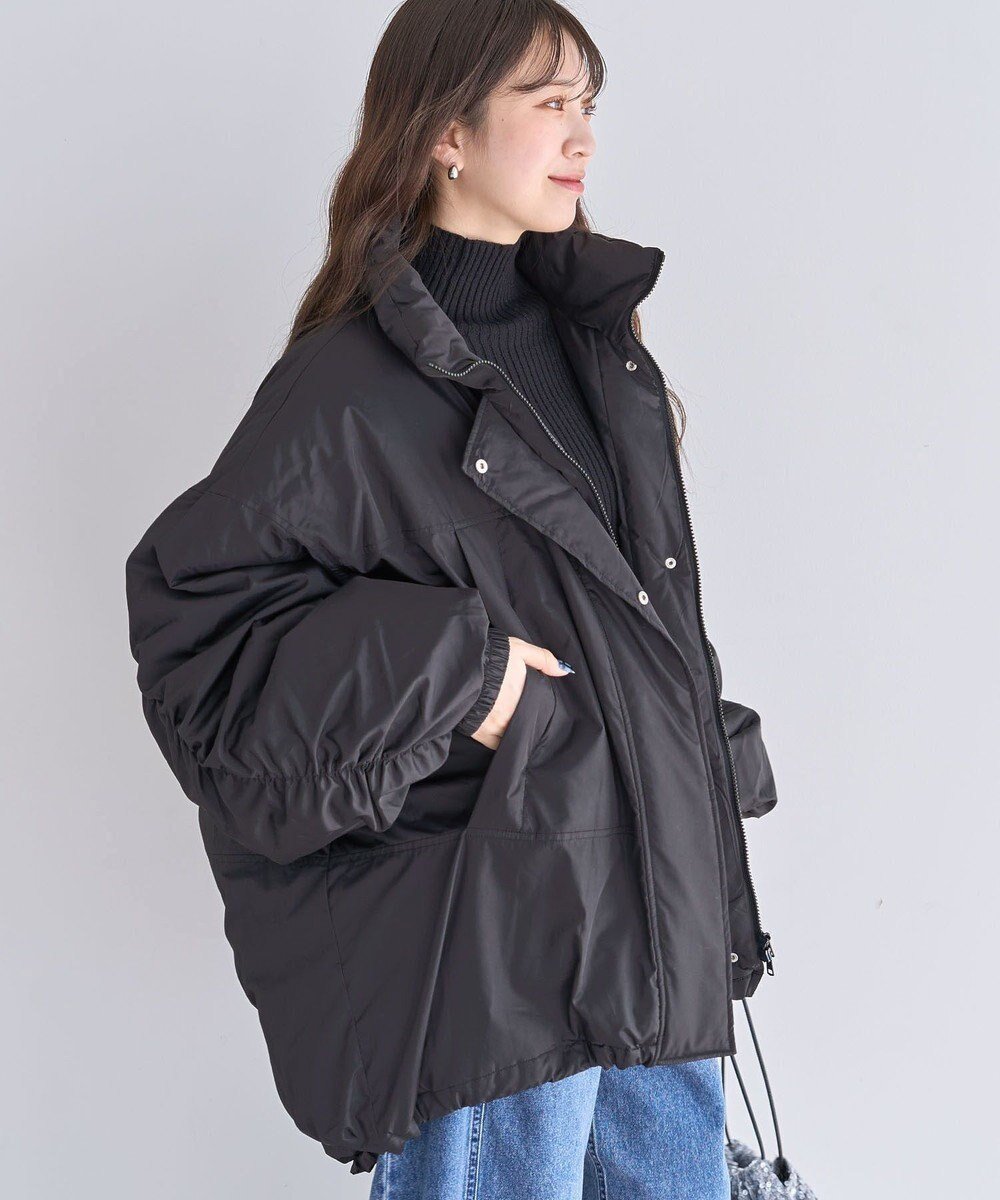 【グリーンパークス/Green Parks】の・ELENCARE DUE モンスターコート インテリア・キッズ・メンズ・レディースファッション・服の通販 founy(ファニー) ファッション Fashion レディースファッション Fashion for Women アウター Coat / Outerwear Collection コート・ロングコート・ピーコート Long Coats, Peacoats & More レディースジャケット・軽アウター Jackets ブルゾンジャケット・スポーティアウター Blouson Jackets おすすめ Recommended / Our Picks ギャザー Gathered, Ruffled ジャケット Jacket, Outerwear ブルゾン Blouson, Bomber Jacket ヘムライン Hemline, Bottom Cut ベーシック Basic, Essential ポケット Pocket, Pocket Detail A/W・秋冬 Autumn/Winter Black|ID: prp329100004768395 ipo3291000000034536569