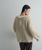 【グリーンパークス/Green Parks】の前後2wayキーネックシャギーニット Beige|ID: prp329100004768397 ipo3291000000034536580