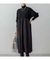 【23区/NIJYUSANKU】の【洗える】ギャザーコンビ ニットワンピース 人気、トレンドファッション・服の通販 founy(ファニー) ファッション Fashion レディースファッション Fashion for Women ワンピース Dresses ニットワンピース Knit Dresses 洗える Machine Washable ギャザー Gathered, Ruffled コンビ Combo, Combination Style シルク Silk, 100% Silk タートルネック Turtleneck, High Neck なめらか Smooth, Silky Texture ポケット Pocket, Pocket Detail A/W・秋冬 Autumn/Winter 冬 Winter / This Winter エレガント 上品 Elegant 2025年 2025 2025-2026秋冬・A/W Autumn/Winter 2025–26 AW25–26 |ID:prp329100004768401