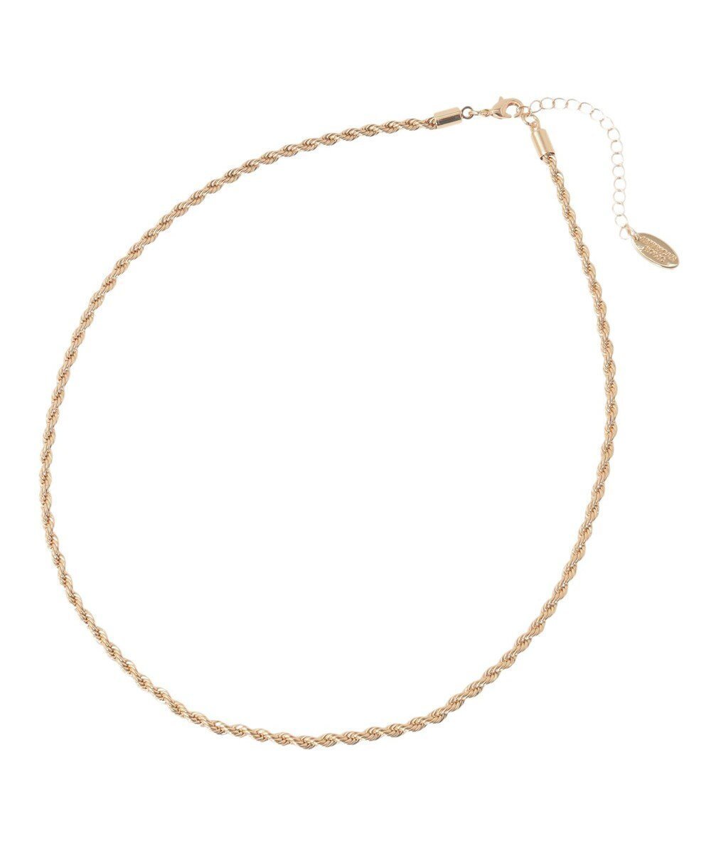 【アメリカンホリック/AMERICAN HOLIC】のツイストチェーンネックレス インテリア・キッズ・メンズ・レディースファッション・服の通販 founy(ファニー) ファッション Fashion レディースファッション Fashion for Women ジュエリー Jewelry ネックレス Necklaces & Pendants アクセサリー Fashion Accessories アメリカン American Style コンパクト Compact, Small Size ショート Short, Short Length シンプル Simple, Minimal スタイリッシュ Stylish, Fashionable チェーン Chain, Chain Strap ツイスト Tweed, Tweed Fabric デコルテ Décolleté, Neckline ネックレス Necklace, Pendant Necklace エレガント 上品 Elegant Gold|ID: prp329100004768402 ipo3291000000034536601