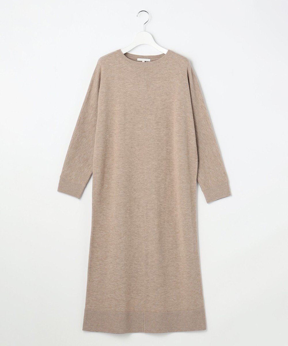 【自由区/JIYU-KU】のウールハイゲージニット ワンピース インテリア・キッズ・メンズ・レディースファッション・服の通販 founy(ファニー) ファッション Fashion レディースファッション Fashion for Women ワンピース Dresses ニットワンピース Knit Dresses おすすめ Recommended / Our Picks ドレス Dress, One-Piece ドレープ Drape, Draping Fabric フェミニン Feminine, Girly ベスト Vest, Waistcoat リラックス Relax, Relaxed Fit エレガント 上品 Elegant 夏 Summer 春 Spring S/S・春夏 SS, Spring/Summer, Warm Season ベージュ|ID: prp329100004768405 ipo3291000000034536614