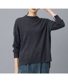 【自由区/JIYU-KU】の【SHIHOさん着用】ウールハイゲージモックネック ニット チャコール|ID: prp329100004768406 ipo3291000000034675293