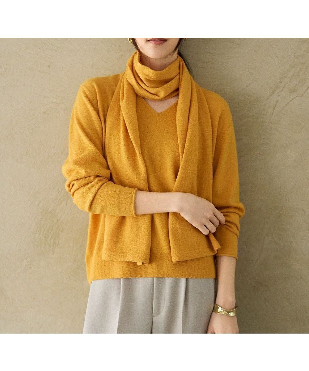 【自由区/JIYU-KU】のウールハイゲージVネック ニット 人気、トレンドファッション・服の通販 founy(ファニー) 　ファッション　Fashion　レディースファッション　Fashion for Women　トップス・カットソー　Cut & Sew Tops　ニット　Knit Tops & Sweaters　Vネックトップス　V-Neck Tops / V-Cut Neckline Shirts　おすすめ　Recommended / Our Picks　アンサンブル　Ensemble Set　シンプル　Simple, Minimal　ストール　Stole, Wrap　セーター　Sweater, Knitwear　ベスト　Vest, Waistcoat　エレガント 上品　Elegant　夏　Summer　春　Spring　S/S・春夏　SS, Spring/Summer, Warm Season　 other-1|ID: prp329100004768407 ipo3291000000034536620