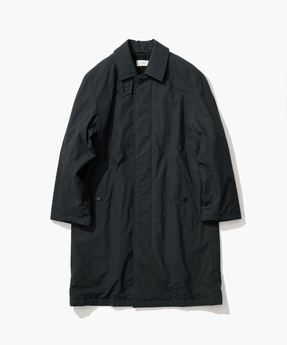 【エイトン/ATON】のMERCERIZED COTTON シルクパテッドバルマカーンコート - UNISEX インテリア・キッズ・メンズ・レディースファッション・服の通販 founy(ファニー) 　ファッション　Fashion　レディースファッション　Fashion for Women　アウター　Coat / Outerwear Collection　コート・ロングコート・ピーコート　Long Coats, Peacoats & More　レディースジャケット・軽アウター　Jackets　ユニセックス　Unisex, Genderless　シルク　Silk, 100% Silk　ジャケット　Jacket, Outerwear　リラックス　Relax, Relaxed Fit　A/W・秋冬　Autumn/Winter　DARK GREEN|ID: prp329100004768408 ipo3291000000035630788