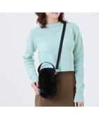【レスポートサック/LeSportsac】のFUR MINI PHONE CROSSBODY/ブラックフラッフィーファー ブラックフラッフィーファー|ID: prp329100004768413 ipo3291000000034536645