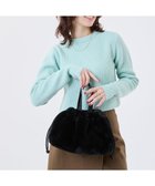 【レスポートサック/LeSportsac】のFUR DRAWSTRING TOTE/ブラックフラッフィーファー ブラックフラッフィーファー|ID: prp329100004768419 ipo3291000000034536667