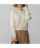 【23区/NIJYUSANKU】の【先行予約】コットンカシミヤ ポケット カーディガン 人気、トレンドファッション・服の通販 founy(ファニー) ファッション Fashion レディースファッション Fashion for Women トップス・カットソー Cut & Sew Tops カーディガン・羽織り Layered Style Cardigans イエロー Yellow 春 Spring カーディガン Cardigan, Knitwear デニム Denim, Jeans Material なめらか Smooth, Silky Texture ポケット Pocket, Pocket Detail ワイド Wide, Wide Fit S/S・春夏 SS, Spring/Summer, Warm Season 夏 Summer エレガント 上品 Elegant thumbnail アイボリー系|ID: prp329100004768427 ipo3291000000034536689