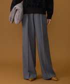 【自由区/JIYU-KU】のソフトウールブレンドワイド パンツ チャコールグレー|ID: prp329100004768429 ipo3291000000034536706