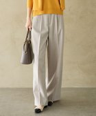 【自由区/JIYU-KU】のソフトウールブレンドワイド パンツ ベージュ|ID: prp329100004768429 ipo3291000000034536707