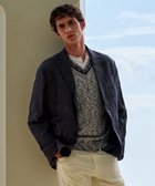 【ジョセフ アブード/JOSEPH ABBOUD / MEN】の【洗える・イタリア糸使用】コットンスラブ Vネック ニット 人気、トレンドファッション・服の通販 founy(ファニー) ファッション Fashion メンズファッション Fashion for Men トップス・カットソー Cut & Sew Tops ニット・セーター / 定番トップス Knit Tops & Sweaters イタリア Italy セーター Sweater, Knitwear 夏 Summer 春 Spring S/S・春夏 SS, Spring/Summer, Warm Season 洗える Machine Washable 無地 Plain, Solid Color thumbnail ネイビー系|ID: prp329100004769314 ipo3291000000034544657