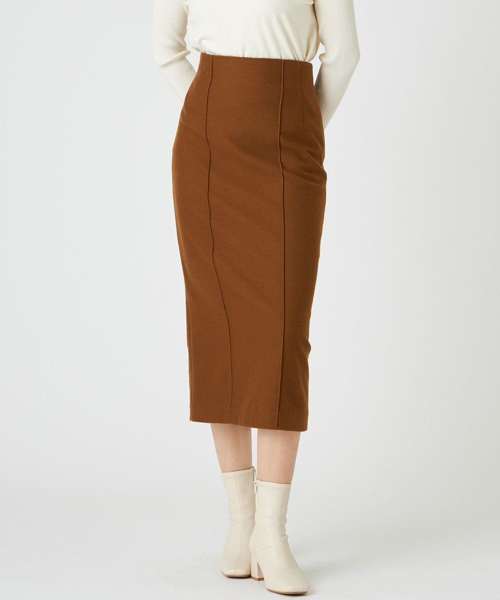 【ベイジ,/BEIGE,】のMAZARINE / Iラインスカート インテリア・キッズ・メンズ・レディースファッション・服の通販 founy(ファニー) 　ファッション　Fashion　レディースファッション　Fashion for Women　スカート　Skirts　ジャケット　Jacket, Outerwear　セットアップ　Set-Up, Coordinated Outfit　A/W・秋冬　Autumn/Winter　L.Brown|ID: prp329100004769320 ipo3291000000034544716