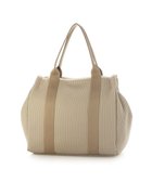 【アンビリオン/UNBILLION】のカシュカシュ cachecache / ジャガードニットスクエアビッグトート ベージュ|ID: prp329100004769328 ipo3291000000034544800