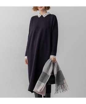 【23区/NIJYUSANKU】 【洗える/吊り干しOK】ヴィスコースストレッチ レース襟 ワンピース人気、トレンドファッション・服の通販 founy(ファニー) ファッション Fashion レディースファッション Fashion for Women ワンピース Dresses ニットワンピース Knit Dresses 春 Spring 洗える Machine Washable カフス Cuff Design ストレッチ Stretch, Stretchy Fabric 人気 Popular, Best Seller 長袖 Long Sleeve, Full Sleeve パール Pearl, Pearl Accent ポケット Pocket, Pocket Detail レース Lace, Lace Fabric A/W・秋冬 Autumn/Winter 冬 Winter / This Winter 2025年 2025 2025-2026秋冬・A/W Autumn/Winter 2025–26 AW25–26 |ID:prp329100004769340