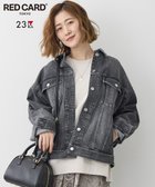 【23区/NIJYUSANKU】の【滝沢眞規子さん着用/RED CARD TOKYO×23区】オーバーサイズ デニム ジャケット グレー系|ID: prp329100004769341 ipo3291000000034584899