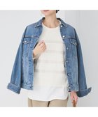 【23区/NIJYUSANKU】の【滝沢眞規子さん着用/RED CARD TOKYO×23区】オーバーサイズ デニム ジャケット ライトブルー系|ID: prp329100004769341 ipo3291000000036379752