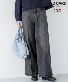 【23区/NIJYUSANKU】 【RED CARD TOKYO×23区/先行予約】 センタープレス デニム ワイド パンツ人気、トレンドファッション・服の通販 founy(ファニー) ファッション Fashion レディースファッション Fashion for Women パンツ Pants & Trousers デニムパンツ・ジーンズ・美脚デニム Denim Jeans & Pants ウォッシュ Washed Finish ヴィンテージ Vintage Style シンプル Simple, Minimal ジャケット Jacket, Outerwear センター Center, Center Line デニム Denim, Jeans Material パターン Pattern, Design Print プレミアム Premium, High-End モダン Modern, Contemporary リアル Real, Realistic ワイド Wide, Wide Fit A/W・秋冬 Autumn/Winter S/S・春夏 SS, Spring/Summer, Warm Season 夏 Summer エレガント 上品 Elegant |ID:prp329100004769342