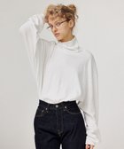 【リノ/LENO】のMOCK TURTLE NECK PULLOVER UNISEX モックタートルネックカットソー WHITE|ID: prp329100004769345 ipo3291000000034846579