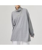 【リノ/LENO】のMOCK TURTLE NECK PULLOVER UNISEX モックタートルネックカットソー HEATHER GRAY|ID: prp329100004769345 ipo3291000000034846581
