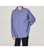 【リノ/LENO】のREGULAR COLLAR SHIRTS 《UNISEX》 レギュラーカラーシャツ BLUE STRIPE|ID: prp329100004769349 ipo3291000000034544868