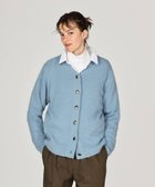 【リノ/LENO】のBRUSHED CARDIGAN へアリーニットカーディガン 人気、トレンドファッション・服の通販 founy(ファニー) ファッション Fashion レディースファッション Fashion for Women トップス・カットソー Cut & Sew Tops ニット Knit Tops & Sweaters カーディガン・羽織り Layered Style Cardigans カーディガン Cardigan, Knitwear シルク Silk, 100% Silk ジャケット Jacket, Outerwear デニム Denim, Jeans Material A/W・秋冬 Autumn/Winter thumbnail BLUE|ID: prp329100004769350 ipo3291000000034846590