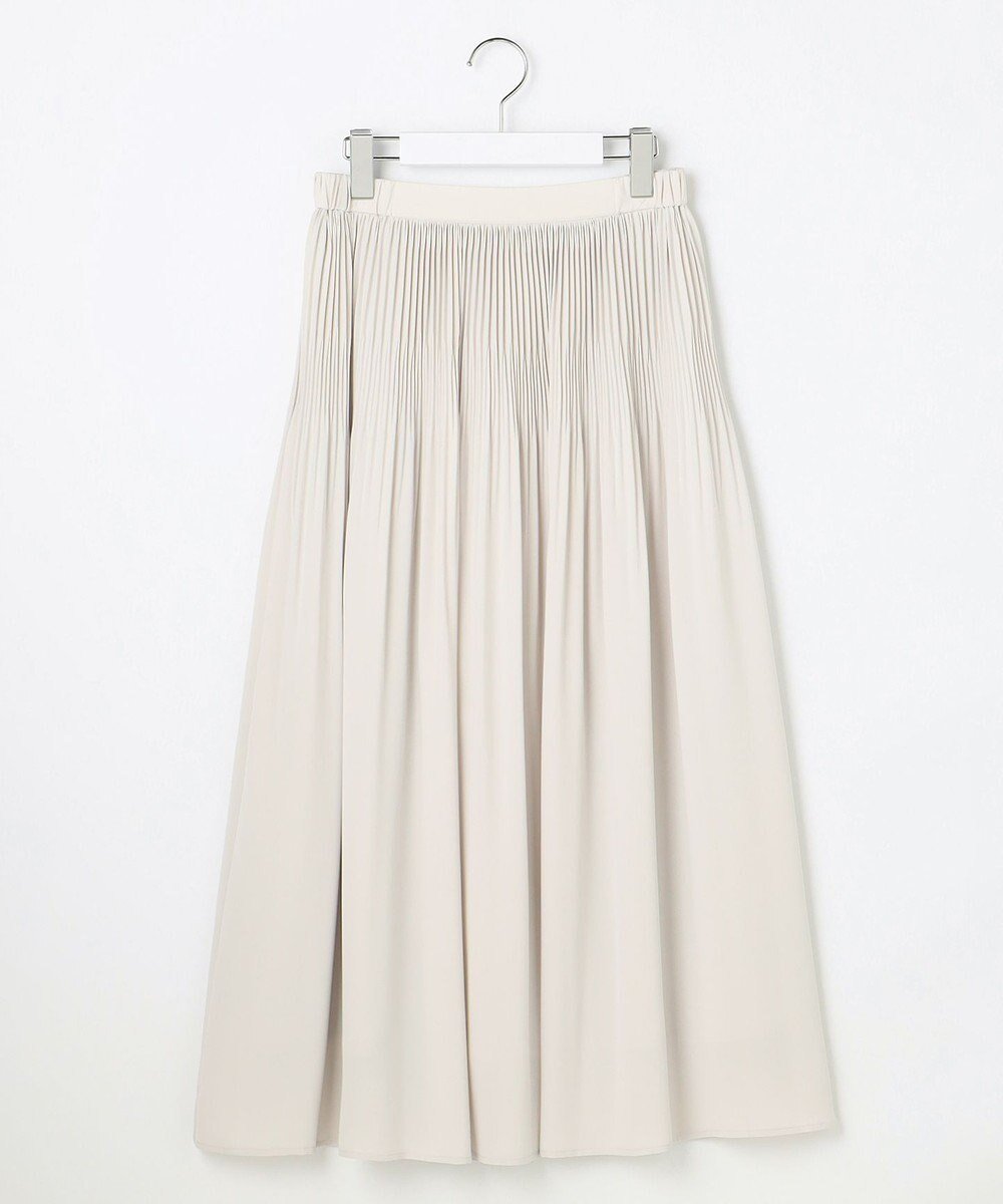 【自由区/JIYU-KU】の【セットアップ対応】ライトサテンプリーツ スカートⅡ インテリア・キッズ・メンズ・レディースファッション・服の通販 founy(ファニー) 　ファッション　Fashion　レディースファッション　Fashion for Women　セットアップ　Matching Sets　スカート・ミニ/ミディ/マキシ　Skirts / Mini, Midi & Maxi Skirts　スカート　Skirts　プリーツスカート / 上品フェミニンスタイル　Pleated Skirts　おすすめ　Recommended / Our Picks　ジャケット　Jacket, Outerwear　ストレッチ　Stretch, Stretchy Fabric　スーツ　Suit, Formalwear　セットアップ　Set-Up, Coordinated Outfit　セレモニー　Ceremony　ドレープ　Drape, Draping Fabric　プリーツ　Pleats, Pleated　人気　Popular, Best Seller　夏　Summer　定番　Standard, Basic Item　S/S・春夏　SS, Spring/Summer, Warm Season　A/W・秋冬　Autumn/Winter　ビジネス 仕事 通勤　Business / Work / Commuting　ベージュ|ID: prp329100004769354 ipo3291000000034544883