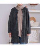 【ティアクラッセ/Tiaclasse】のシャギーニットコーディガン チャコールグレー|ID: prp329100004769355 ipo3291000000035564852