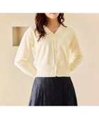 【フェルゥ/Feroux】の【先行予約】美シルエット ニット カーディガン ライトイエロー系|ID: prp329100004769360 ipo3291000000034544905