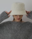 【グレース コンチネンタル/GRACE CONTINENTAL】のショートシャギーハット キナリ|ID: prp329100004769367 ipo3291000000034544923