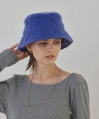 【グレース コンチネンタル/GRACE CONTINENTAL】のショートシャギーハット ブルー|ID: prp329100004769367 ipo3291000000034544924