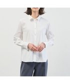 【ジェイ プレス/J.PRESS】のBEZコットンナイロン ストライプ シャツカラー ブラウス ホワイトドビー系|ID: prp329100004769382 ipo3291000000034544991