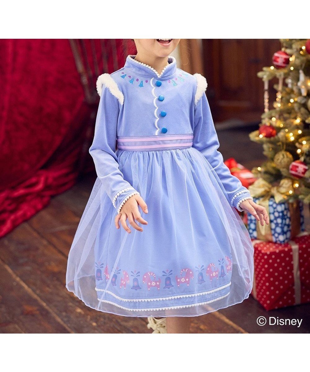 【エニィ/ANY / KIDS】の【ディズニー/FROZEN】アナ なりきりワンピース インテリア・キッズ・メンズ・レディースファッション・服の通販 founy(ファニー) 　ファッション　Fashion　キッズファッション　Fashion for Kids　ワンピース　Dresses　チュール　Tulip, Tulip Motif　トレーナー　Sweatshirt, Trainer　ドレス　Dress, One-Piece　ベロア　Velour, Soft Velvet　ポシェット　Pochette, Mini Bag　モチーフ　Motif, Design Theme　冬　Winter / This Winter　A/W・秋冬　Autumn/Winter　おすすめ　Recommended / Our Picks　エレガント 上品　Elegant　アナ|ID: prp329100004770228 ipo3291000000034555564