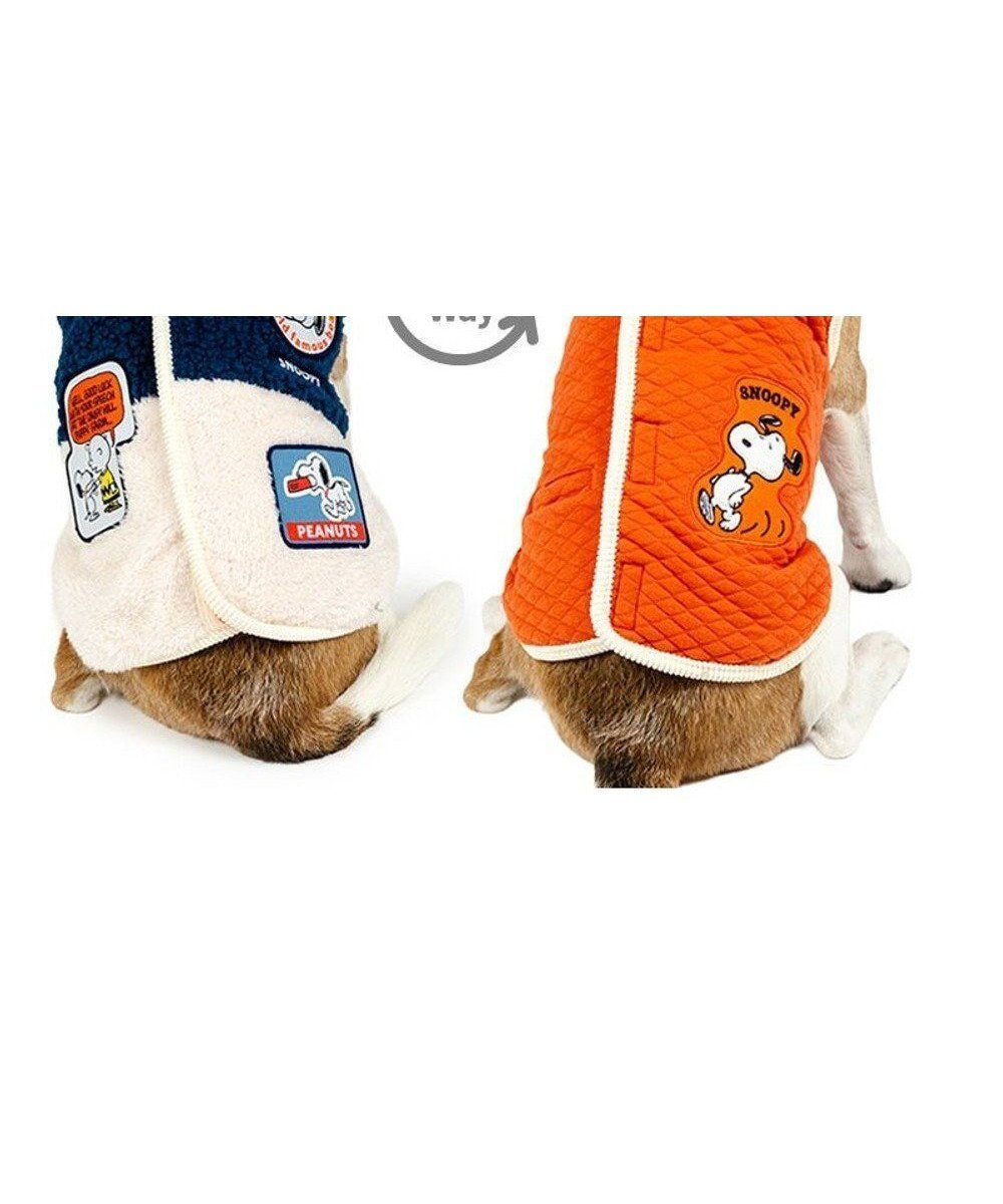 【ペットパラダイス/PET PARADISE / GOODS】のスヌーピー ワッペン リバーシブル ベスト 中型犬 大型犬 人気、トレンドファッション・服の通販 founy(ファニー) 　ベスト　Vest, Waistcoat　リバーシブル　Reversible, Two-Sided　冬　Winter / This Winter　犬　Dog　A/W・秋冬　Autumn/Winter　防寒　Cold Protection, Winter-Ready　ホーム・キャンプ・アウトドア・お取り寄せ　Home Living / Home & Lifestyle / Camping Gear / Outdoor Camping　ペットグッズ　Pet Supplies　 other-1|ID: prp329100004770257 ipo3291000000034555642