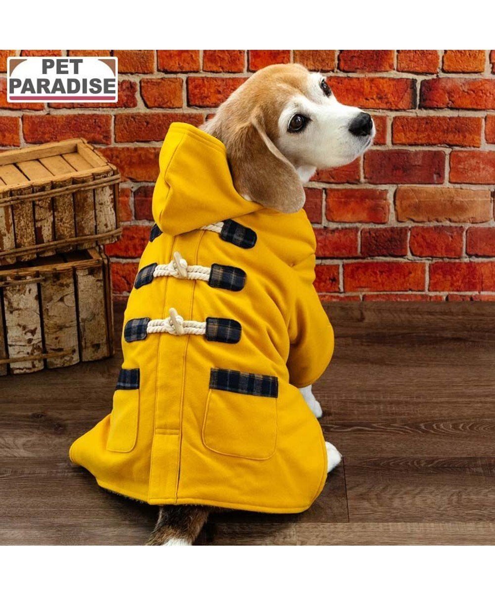 【ペットパラダイス/PET PARADISE / GOODS】のペットパラダイス ダッフルコート 中型犬 インテリア・キッズ・メンズ・レディースファッション・服の通販 founy(ファニー) 　ダッフルコート　Duffle Coat, Toggle Coat　冬　Winter / This Winter　犬　Dog　A/W・秋冬　Autumn/Winter　防寒　Cold Protection, Winter-Ready　ホーム・キャンプ・アウトドア・お取り寄せ　Home Living / Home & Lifestyle / Camping Gear / Outdoor Camping　ペットグッズ　Pet Supplies　イエロー|ID: prp329100004770260 ipo3291000000034555649