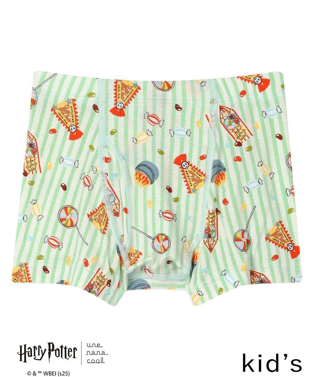 【その他のブランド/Other】の【ハリー・ポッターコラボ】 キッズ 男児ボトム(ボクサーパンツ) インテリア・キッズ・メンズ・レディースファッション・服の通販 founy(ファニー) 　ファッション　Fashion　キッズファッション　Fashion for Kids　ボトムス　Bottoms　アンダー　Underwear Essentials　カラフル　Colorful Design　ボトム　Bottoms, Lower Wear　モチーフ　Motif, Design Theme　ミント|ID: prp329100004770265 ipo3291000000034555661