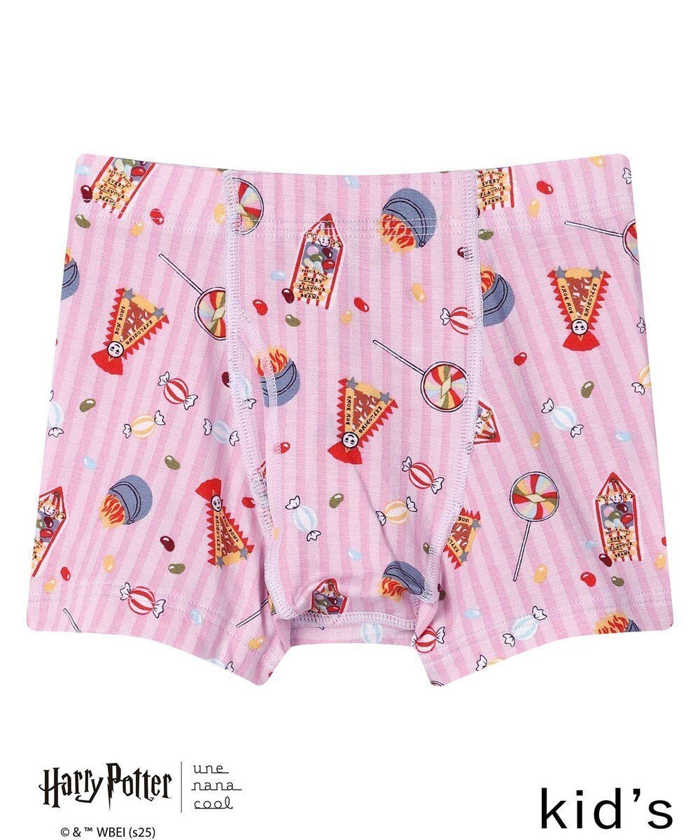 【その他のブランド/Other】の【ハリー・ポッターコラボ】 キッズ 男児ボトム(ボクサーパンツ) インテリア・キッズ・メンズ・レディースファッション・服の通販 founy(ファニー) 　ファッション　Fashion　キッズファッション　Fashion for Kids　ボトムス　Bottoms　アンダー　Underwear Essentials　カラフル　Colorful Design　ボトム　Bottoms, Lower Wear　モチーフ　Motif, Design Theme　ピンク|ID: prp329100004770265 ipo3291000000034555662