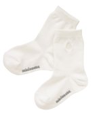 【ミキハウスホットビスケッツ/MIKI HOUSE HOT BISCUITS / KIDS】の【ミキハウス】【13-24cm】 クルーソックス 白|ID: prp329100004770289 ipo3291000000034555748