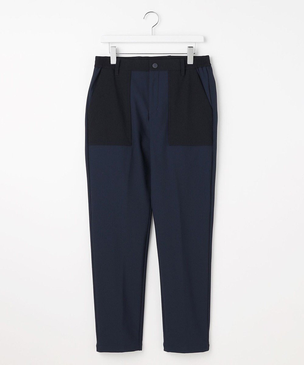 【23区 ゴルフ/23区GOLF / MEN】の【MEN】トリコットボンディングテーパードパンツ インテリア・キッズ・メンズ・レディースファッション・服の通販 founy(ファニー) 　ファッション　Fashion　メンズファッション　Fashion for Men　ボトムス　Bottoms　ゴルフ　Golf　ストレッチ　Stretch, Stretchy Fabric　バランス　Balance, Style Balance　ボトム　Bottoms, Lower Wear　ボンディング　Bonding, Bonded Fabric　ラウンド　Round, Round Neck　エレガント 上品　Elegant　冬　Winter / This Winter　A/W・秋冬　Autumn/Winter　ネイビー系|ID: prp329100004770312 ipo3291000000034555844