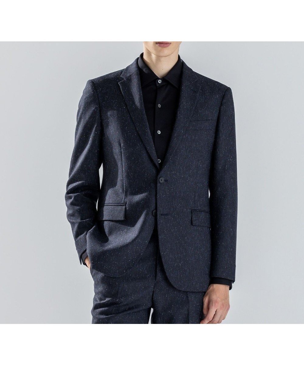 【ジョゼフ オム/JOSEPH HOMME / MEN】の【新素材】カラーネップストレッチ テーラードジャケット 人気、トレンドファッション・服の通販 founy(ファニー) 　ファッション　Fashion　メンズファッション　Fashion for Men　アウター　Men's Coats Outerwear　テーラードジャケット　Tailored Jackets & Blazers　ジャケット　Jacket, Outerwear　ストレッチ　Stretch, Stretchy Fabric　セットアップ　Set-Up, Coordinated Outfit　センター　Center, Center Line　ネップ　Nepp, Slub Yarn　フラップ　Flap, Flap Pocket　ベーシック　Basic, Essential　ポケット　Pocket, Pocket Detail　エレガント 上品　Elegant　A/W・秋冬　Autumn/Winter　 other-1|ID: prp329100004770313 ipo3291000000034555845