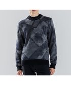 【ジョゼフ オム/JOSEPH HOMME / MEN】のモロッカンブラインドジャガード クルーネックニット ブラック系5|ID: prp329100004770314 ipo3291000000034555849