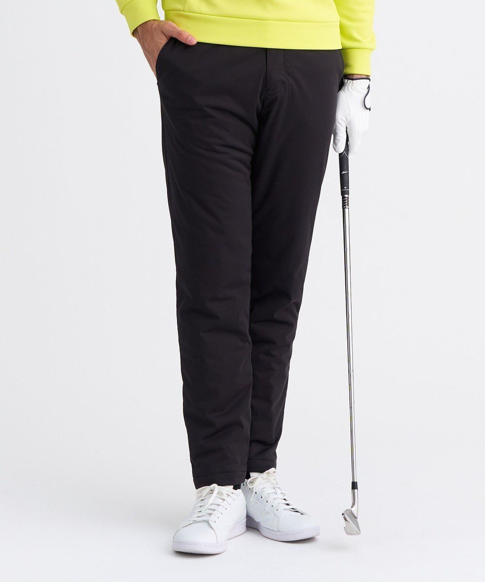 【23区 ゴルフ/23区GOLF / MEN】の【MEN】防風エアリージャージ ウォームパンツ インテリア・キッズ・メンズ・レディースファッション・服の通販 founy(ファニー) ファッション Fashion メンズファッション Fashion for Men ボトムス Bottoms アクリル Acrylic Material ウォーム Warm Fabric コーティング Coating, Coated Finish ゴルフ Golf シンプル Simple, Minimal スタイリッシュ Stylish, Fashionable ストレッチ Stretch, Stretchy Fabric スマート Smart, Elegant ブロック Block, Solid Block Pattern ボトム Bottoms, Lower Wear ラウンド Round, Round Neck エレガント 上品 Elegant A/W・秋冬 Autumn/Winter 軽量 Lightweight, Ultra Light ブラック系|ID: prp329100004770322 ipo3291000000034555868
