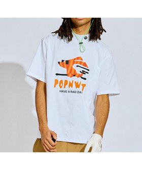 【ピーダブリュサーキュラス/PW CIRCULUS / MEN】の【吸水速乾 / UV遮蔽率99% UVカット / ストレッチ】【MEN】アニマルグラフィックモックT ゴルフ 人気、トレンドファッション・服の通販 founy(ファニー) ファッション Fashion メンズファッション Fashion for Men トップス・カットソー Cut & Sew Tops メンズシャツ Shirts カットソー Cut and Sewn Top グラフィック Graphic, Graphic Design ゴルフ Golf ストレッチ Stretch, Stretchy Fabric フロント Front, Front Design プリント Print, Printed Pattern モチーフ Motif, Design Theme 人気 Popular, Best Seller 吸水 Absorbent, Quick-Dry 夏 Summer 定番 Standard, Basic Item 春 Spring S/S・春夏 SS, Spring/Summer, Warm Season 犬 Dog |ID:prp329100004770327