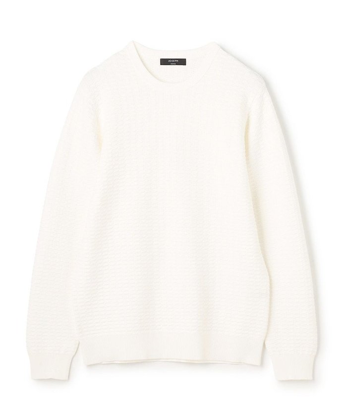 【ジョゼフ オム/JOSEPH HOMME / MEN】の【WEB・一部店舗限定 】 ライトヴィスコース クルーネックニット インテリア・キッズ・メンズ・レディースファッション・服の通販 founy(ファニー) https://founy.com/ ファッション Fashion メンズファッション Fashion for Men トップス・カットソー Cut & Sew Tops ニット・セーター / 定番トップス Knit Tops & Sweaters シンプル Simple, Minimal スペシャル Special, Limited Edition セーター Sweater, Knitwear フィット Fit, Slim Fit レギュラー Regular, Standard Fit A/W・秋冬 Autumn/Winter 長袖 Long Sleeve, Full Sleeve |ID: prp329100004770329 ipo3291000000035722941