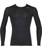 【シーダブリューエックス/CW-X / MEN】の【MEN】 機能性トップス SECOND BODY 2.0 吸汗速乾 UVカット率90%以上 抗菌防臭 丸首・長袖 /ワコール CHO029 ブラック|ID: prp329100004770332 ipo3291000000034555909