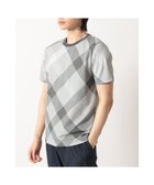 【ダックス/DAKS / MEN】のメガチェック カノコTシャツ グレー|ID: prp329100004770345 ipo3291000000034555996