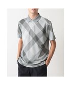 【ダックス/DAKS / MEN】のメガチェック カノコポロシャツ グレー|ID: prp329100004770346 ipo3291000000034556002